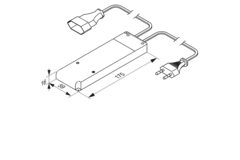 X-mitter interupteur 230V/500W avec telecommande 