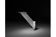 Support de bar korfu corpus h:170 mm noir mat 