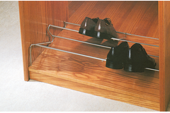 Schoenrek 60/100cm chroom d.43cm vast