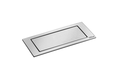 Evoline backflip inox nl-d-l - 2 prises + usb c  charger 5v/2.1a
