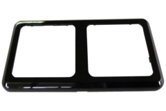 Cadre double noir  