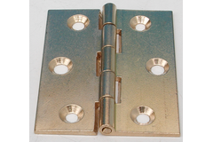 Paumelle 60x40mm bronze