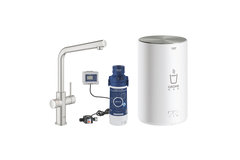 Grohe red duo-m starterkit l-bec supersteel  