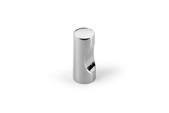 Knop Almus, H 23 mm, ø 12 mm, glans verchroomd