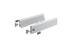 ArciTech Schuif- / frontlade, setverpakking, ladezijwand hoogte 126 x NL 550 mm, zilver, links en rechts