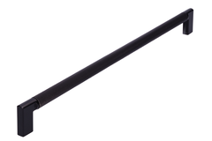 Poignée 320mm alu rainuré noir mat 