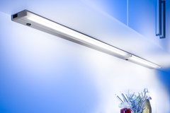 Led-verlichting h.25mm + plexi kap 322mm/6W/240vrv RVS 4000K - 430 lumen