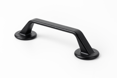 Greep OTO BA128 L168 zamak zwart textuur