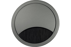 Kabeldoorvoer Exit R zamak antraciet gelakt d:80mm