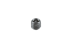 Cadro Vitrine Tige filetée pour le profilé pour le verre M5 x 4 mm noir