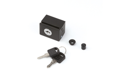 Cadro Vitrine Serrure pour porte en verre Aspect inox