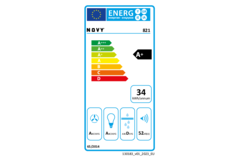 Novy Mini Pureline 90 cm blanc 