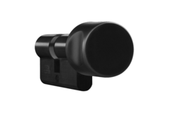 Dom sigma+ compact knopcilinder 30/30 zwart skg** boorbeveiliging eigendomscertificaat
