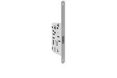 Xinnix magneetslot  BB chroom mat 290x22mm zonder tegenplaat