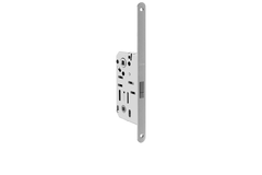 Xinnix magneetslot WC chroom mat 290x22mm zonder tegenplaat