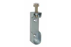 Support tube sl781 oval m6x25 argente  