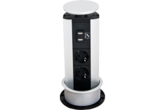 Evoline powerport usb wit nl-d-l met usb lader