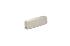 Poignée straight ea96 l105 zamac look inox brossé 