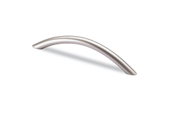 Greep Nicia, boorafstand 160, L 184 mm, H 32 mm, ø 10 mm, Mat verchroomd