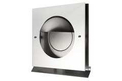 Paneir kappa jalousie inox/blanc d.125mm 
