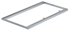 Profiel 3000mm universal 55 alu geanodiseerd