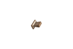 Bouton heritage ea16 l36 zamac or brossé 