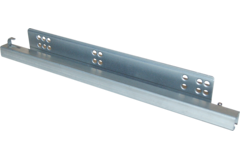 Coulisse cachee 550mm simple Soft Close 