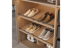 Chic line tabletreling antraciet l.625 h.59mm