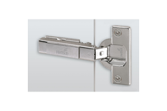 Intermat scharnier voor dikke deuren, deurdikte tot 32 mm (Intermat 9936), half opliggend, openingshoek 95°, TH-boorbeeld 52 x 5,5 mm, voor schroefbevestiging (-)