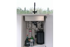 Maris Water Hub - 3 in 1 set met zwenkbare uitloop / Side Lever / Zwart mat / Boiler 4 liter