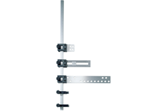 Accura boorlichaam met centreerpin en aftastelement, aluminium/kunststof, voor scharnieren/montageplaten