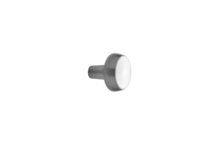 Knop AUTUMN Ø28 H27 zamak rvs-look