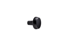 Bouton AUTUMN Ø36 H34 zamac noir mat 