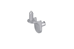 Taquets d'étagère Sekura 6, ø 5 mm, Zamak nickelée