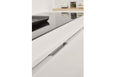 Cuvette BACK EA64 L112 H20 La16 look inox  inbouwgreep BACK BA64 L112 H20 b16mm rvs look