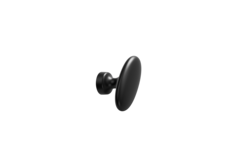 Bouton T BARON T l60 zamac noir mat 