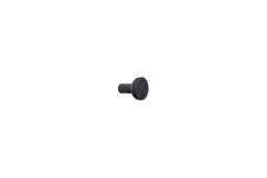 Knop BIS Ø24 H28 eik + zamak zwart