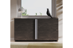 Poignée touquet ea450 l550 alu look inox brossé 