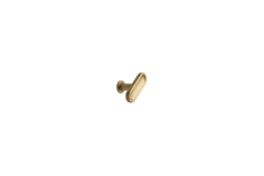 T-knop chateau T 52x30x18 zamak geborsteld goud