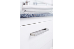 Poignée cubico ea192 l201,5 zamac look inox 