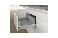 ArciTech Schuif- / frontlade, setverpakking, ladezijwand hoogte 126 x NL 550 mm, zilver, links en rechts