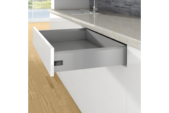 ArciTech Schuif- / frontlade, setverpakking, ladezijwand hoogte 126 x NL 550 mm, zilver, links en rechts