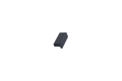 Bouton elan ea32 l50 alu brossé noir mat 