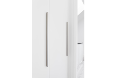 Poignée elan ea544 l600 alu look inox 
