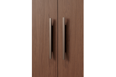 Poignée facet ea160 l284 alu bronze mat 