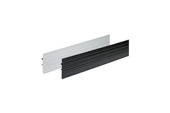 Afdekprofiel 536mm zwart