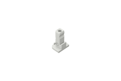Adaptateurs pour le couvre-ferrure,  blanc mat