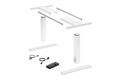 LegaDrive Systems Kit Basic de piètement de table, blanc