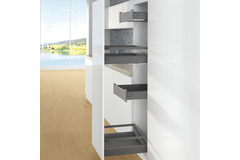 ArciTech Ladezijwand, ladezijwand hoogte 94 x NL 270 mm, antraciet, links