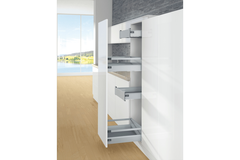 ArciTech Schuif- / frontlade, setverpakking, ladezijwand hoogte 126 x NL 550 mm, zilver, links en rechts